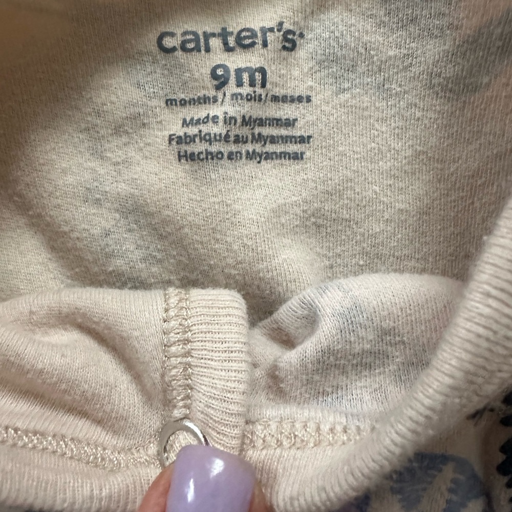 Carters button down pj’s - Picture 3 of 3